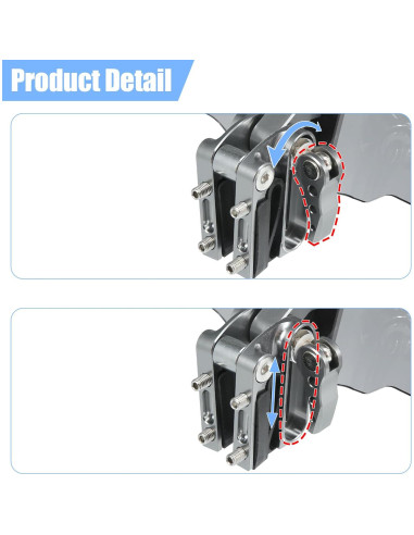 Deflector de Viento Motoforti - Parabrisas Ajustable para Motocicletas