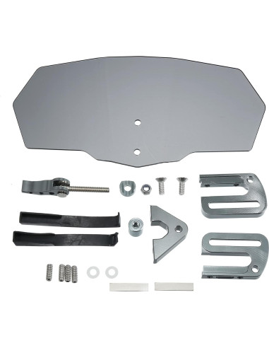 Deflector de Viento Motoforti - Parabrisas Ajustable para Motocicletas