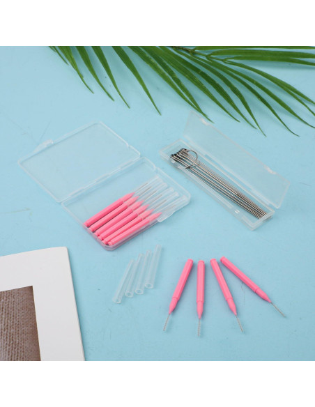 10 Cepillos de Limpieza para Cabezal de Ducha NQEUEPN Rosa