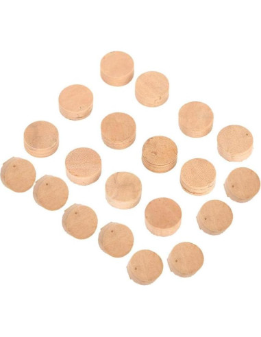 Almohadillas de Corcho para Trompeta y Trombón - 20 Piezas 9.5 mm