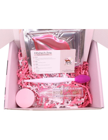 Kit de Cuidado de Labios Bgirly - Exfoliante, Mascarilla y Aceite