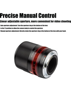 Lente VILTROX 50mm f/1.8 Z para Nikon Z - Autofoco y Compacto 2