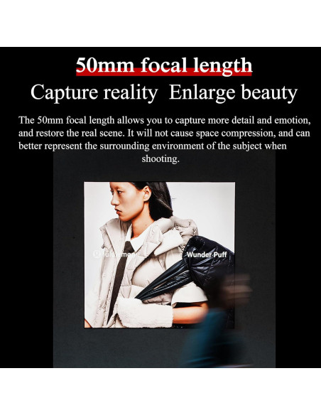 Lente 7artisans AF 50mm F1.8 para Sony E, Enfoque Automático