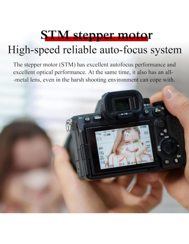 Lente 7artisans AF 50mm F1.8 para Sony E, Enfoque Automático