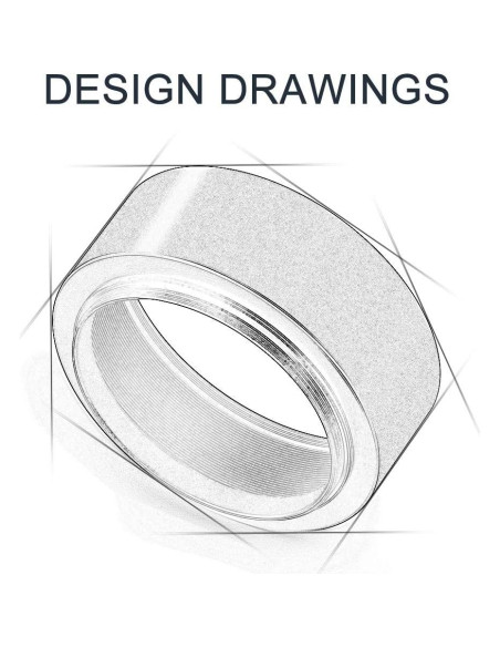 Gorro de Lente Estándar Metal 52mm + Tapa Pinza 58mm + Paño