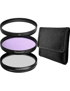 Kit de Filtros Acuvar 52mm UV CPL FLD + Lentes Macro 2