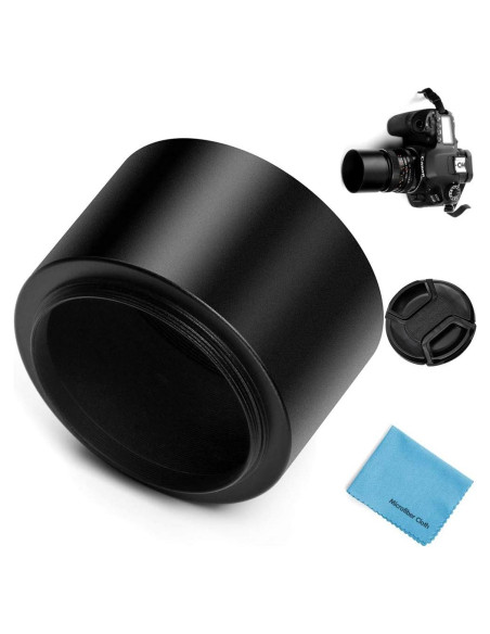 Gorro de lente tele enroscable 46 mm + tapa pinza 52 mm X-SweetDream