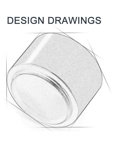 Gorro de lente tele enroscable 46 mm + tapa pinza 52 mm X-SweetDream