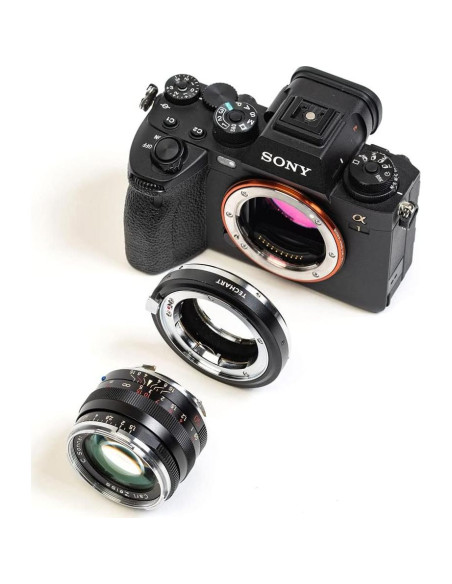 Adaptador de lente TECHART LM-EA9 para Leica M a Sony E Adaptador de lente TECHART LM-EA9 para Leica M a Sony E