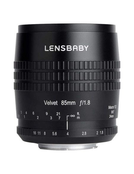 Lente Velvet 85 Lensbaby para Sony E - Enfoque Manual 85 mm Lente Velvet 85 Lensbaby para Sony E - Enfoque Manual 85 mm