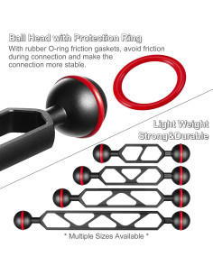 Brazo de Extensión Doble 20.3 cm MINIFOCUS para Luz Submarina 2