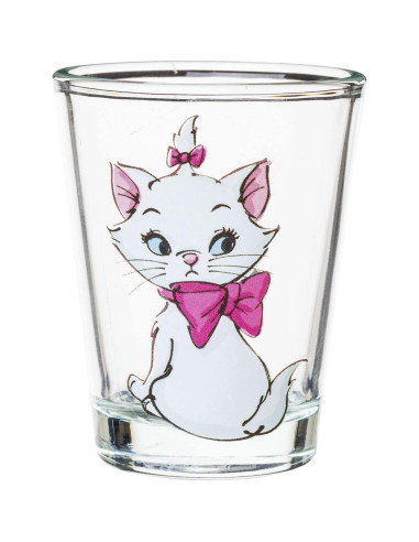Juego de 4 Mini Vasos Silver Buffalo Aristocats Marie 44 ml