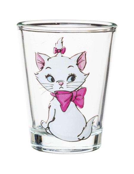 Juego de 4 Mini Vasos Silver Buffalo Aristocats Marie 44 ml