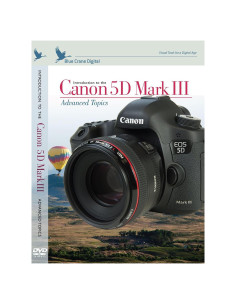 DVD Introducción Avanzada Canon 5D Mark III Blue Crane