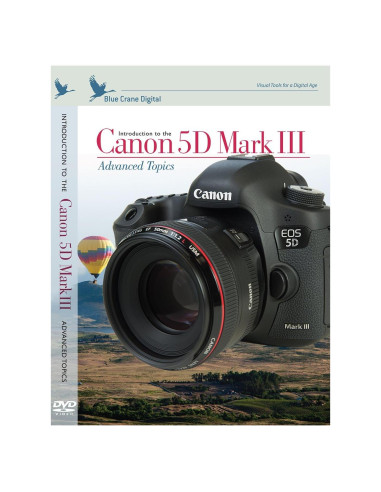 DVD Introducción Avanzada Canon 5D Mark III Blue Crane