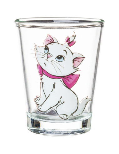 Juego de 4 Mini Vasos Silver Buffalo Aristocats Marie 44 ml