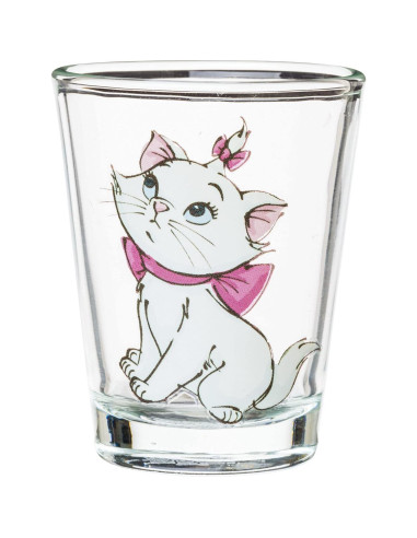 Juego de 4 Mini Vasos Silver Buffalo Aristocats Marie 44 ml