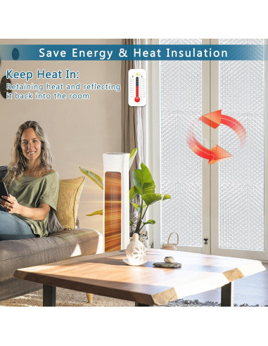 Rollos Aislantes Reflectantes WochiTV 40.6 cm x 5 m Aluminio