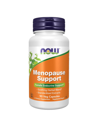 Suplemento Herbal NOW Foods para Menopausia 90 Cápsulas Veganas