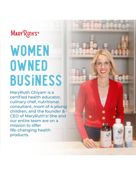 Suplemento de Zinc Líquido MaryRuth 118.29 ml Vegano