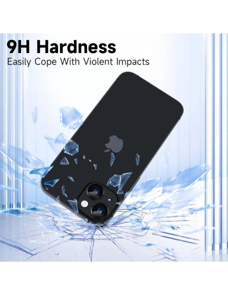 Protector de Lente de Cámara YWXTW para iPhone 15/15 Plus/16e