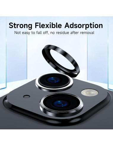 Protector de Lente de Cámara YWXTW para iPhone 15/15 Plus/16e