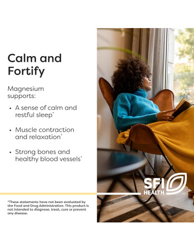 Klaire Labs Glicinato de Magnesio 100 Cápsulas - Absorción Óptima