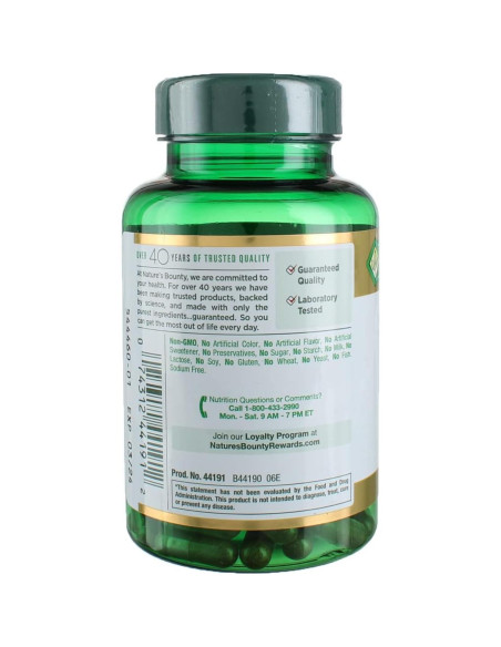 Baya de Saúco Nature's Bounty 450 mg 100 Cápsulas