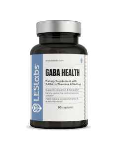 Suplemento GABA Salud LES Labs - 90 Cápsulas Relajación y Sueño