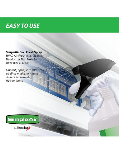 Aromatizante de Aire Spray SimpleAir SC-3200 946 ml Profesional