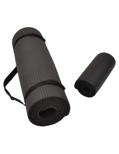 Alfombrilla de Yoga Fitvids Extra Gruesa 1.27 cm Antideslizante