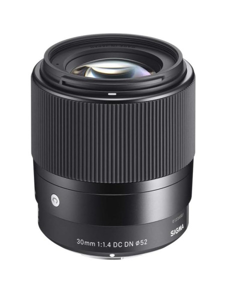 Lente Sigma 30mm F1.4 DC DN Micro 4/3 Negro - Compacta y Rápida