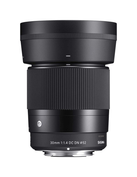 Lente Sigma 30mm F1.4 DC DN Micro 4/3 Negro - Compacta y Rápida