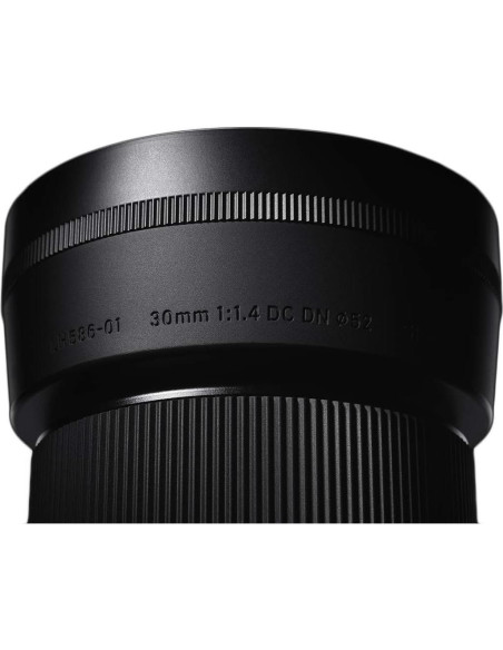 Lente Sigma 30mm F1.4 DC DN Micro 4/3 Negro - Compacta y Rápida