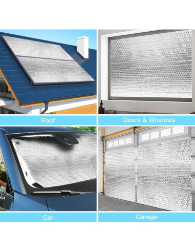 Aislamiento Reflectante MYFAMIREA 40.64x3.05m Aluminio Burbuja