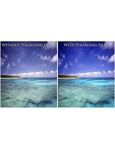 Filtro Polarizado HD 30mm Tronixpro + Paño Microfibra