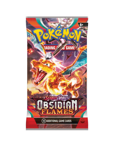 Paquete de 3 Sobres Pokémon TCG Escarlata y Púrpura Houndstone