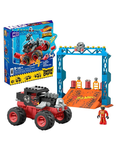 Juego de Construcción MEGA Hot Wheels Bone Shaker 151 Piezas