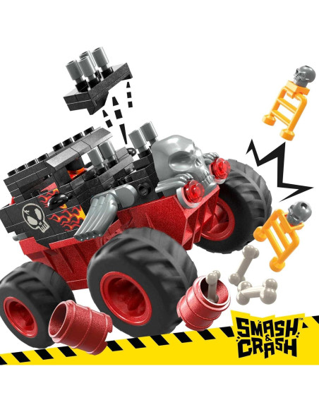 Juego de Construcción MEGA Hot Wheels Bone Shaker 151 Piezas