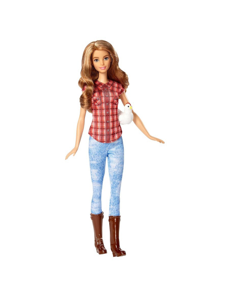 Muñeca Barbie Granjera con Accesorios - Mattel DVF53