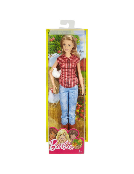 Muñeca Barbie Granjera con Accesorios - Mattel DVF53