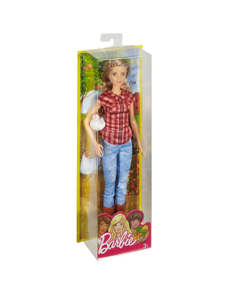 Muñeca Barbie Granjera con Accesorios - Mattel DVF53
