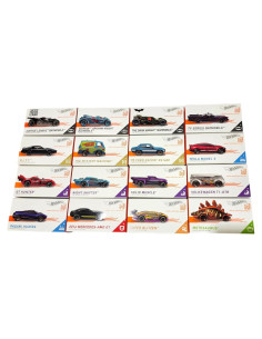 Set de 16 Autos Hot Wheels ID Metal Fundido - Edición Limitada