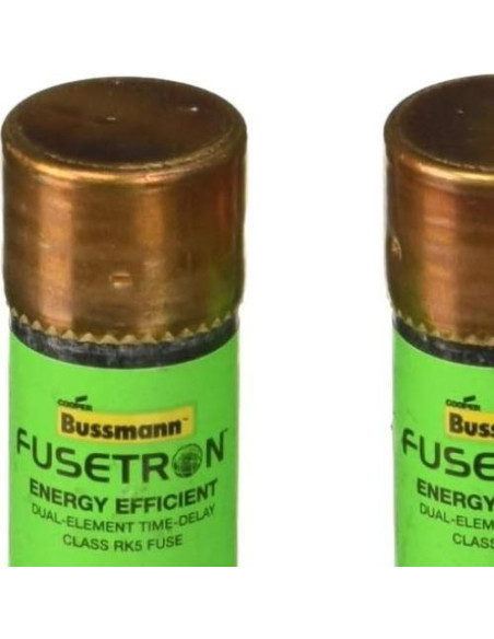 Fusible Fusetron Bussmann BP/FRN-R-50 Doble 50A 250V Paquete 2