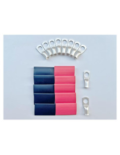 Conectores de Terminal de Anillo de Cobre 10PCS 6 AWG SHASKOKOEN