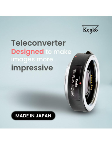Teleconvertidor Kenko TELEPLUS 1.4X HD Pro DGX para Canon