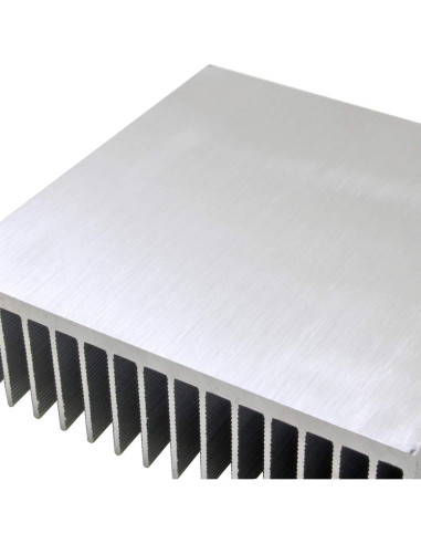 Disipador de Calor de Aluminio 100x100x30mm Jeteokar