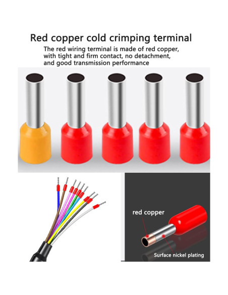 Conector DB9 hembra a cable pelado 1.5m JUXIN RS232