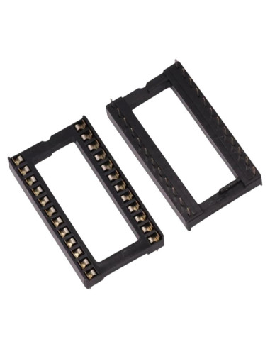 Conector Zócalo DIP 24 Pines VUOGYWINRI - 10 Piezas 2.54 mm