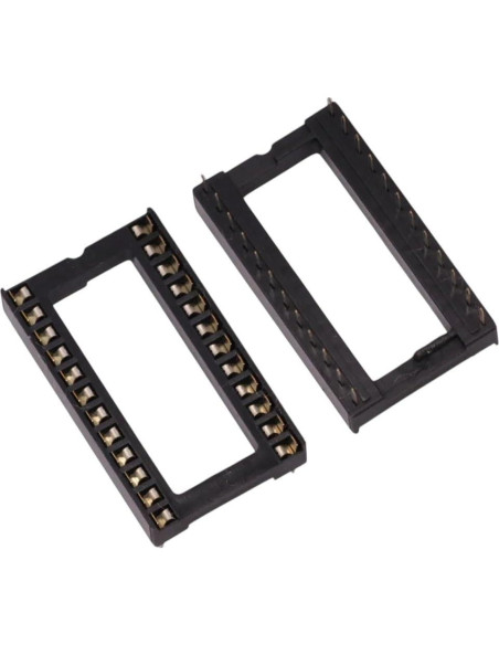 Conector Zócalo DIP 24 Pines VUOGYWINRI - 10 Piezas 2.54 mm
